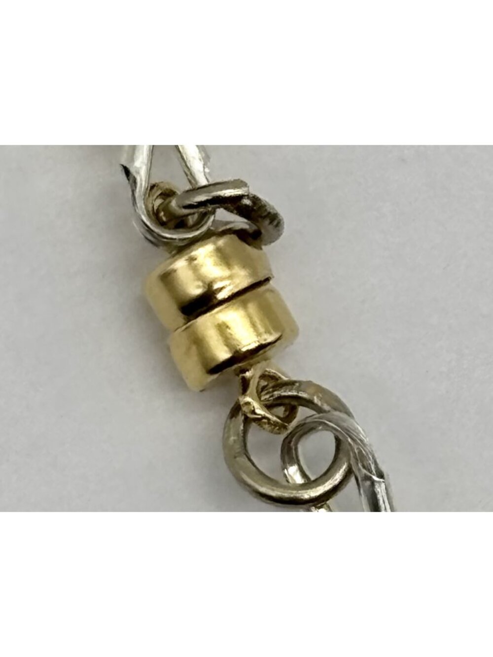 Artisan-Made Freshwater Pearl Swarovski Crystals Necklace W/Vintage Etui Pendant - Picture 15 of 16